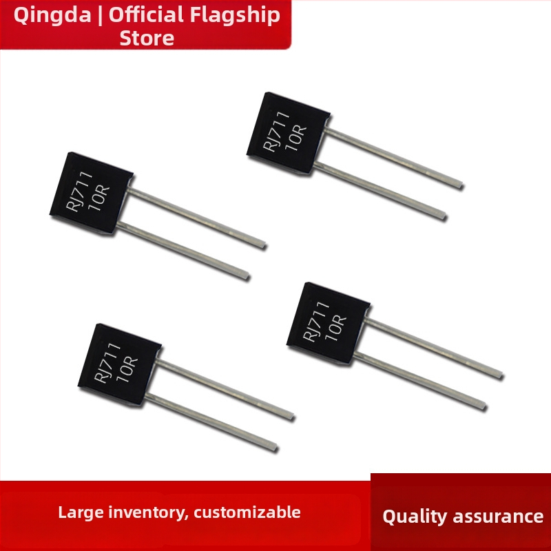 Presný kovový fóliový rezistor RCK02A, 0.25W, 75Ω/249Ω/250Ω/300Ω/500Ω, tolerancia 0.01%, PTC teplotný koeficient