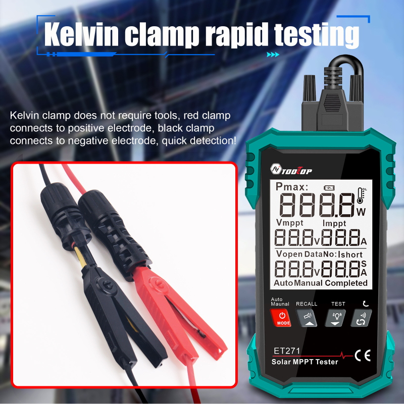 PV тестер MPPT ET271 0-1600W ±1%+5