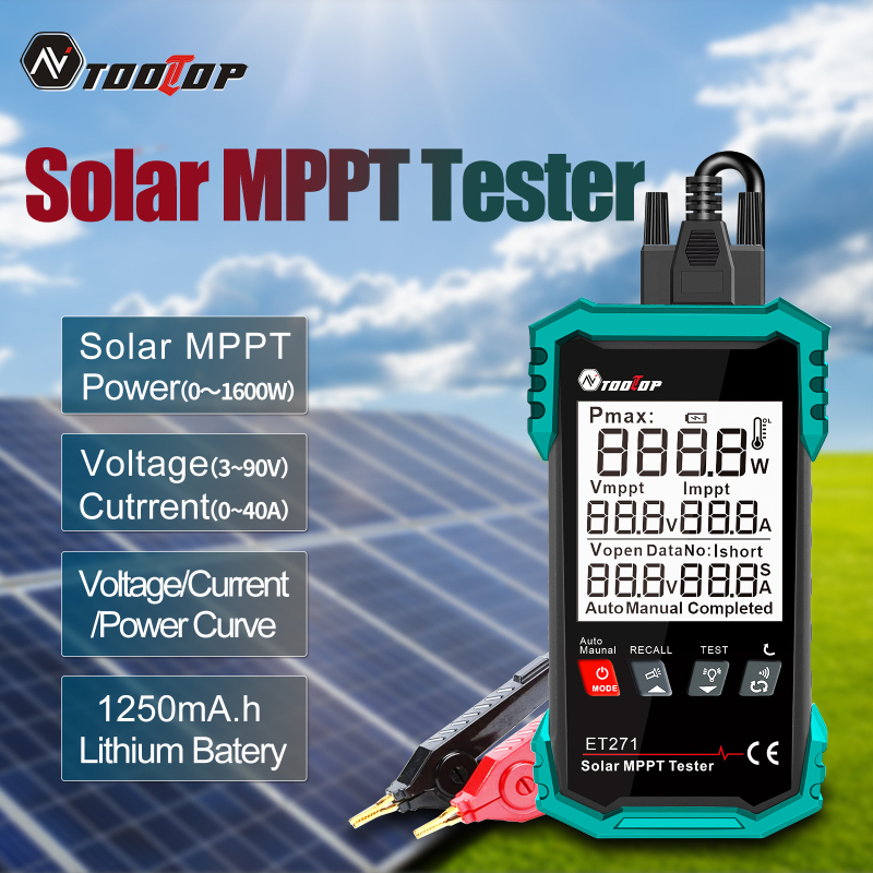 PV тестер MPPT ET271 0-1600W ±1%+5
