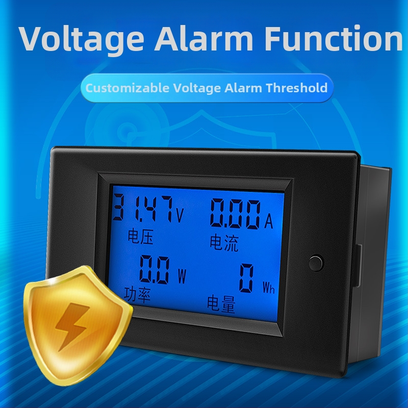 Peacefair Pzem-031/051 DC voltmetar, ampermetar i mjerač snage za dvostruko napajanje, raspon 6,5–100 V