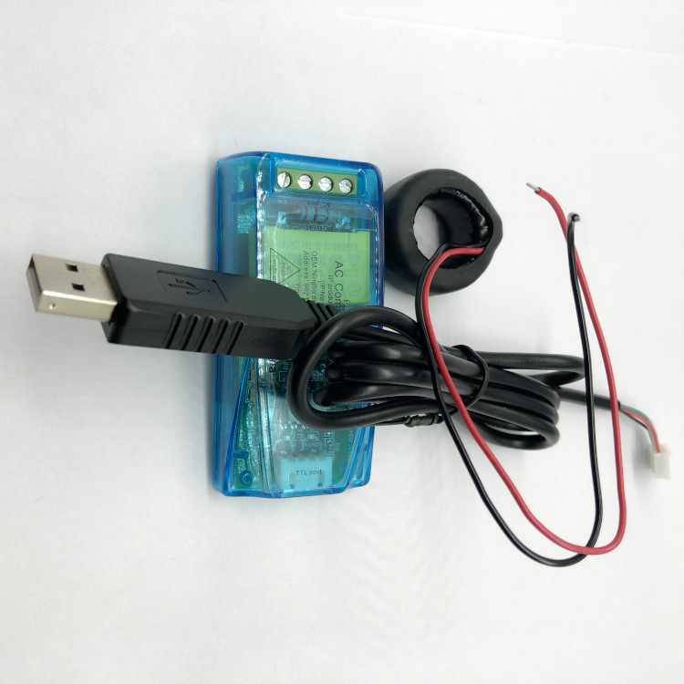 Modul de măsurare a tensiunii, curentului, puterii, frecvenței și energiei PZEM-004T cu comunicare TTL serială (Peacefair, alimentare 220V, precizie 1%)