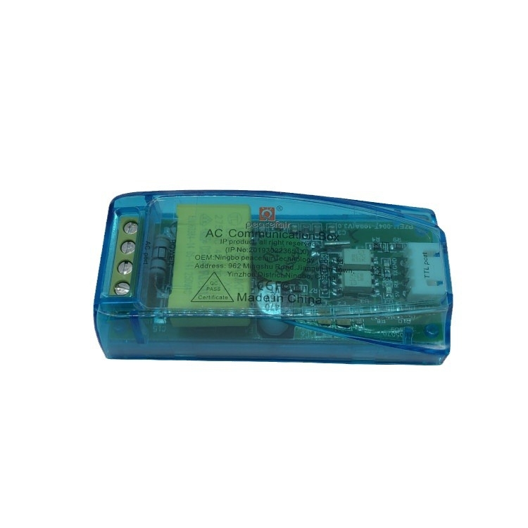Modul de măsurare a tensiunii, curentului, puterii, frecvenței și energiei PZEM-004T cu comunicare TTL serială (Peacefair, alimentare 220V, precizie 1%)
