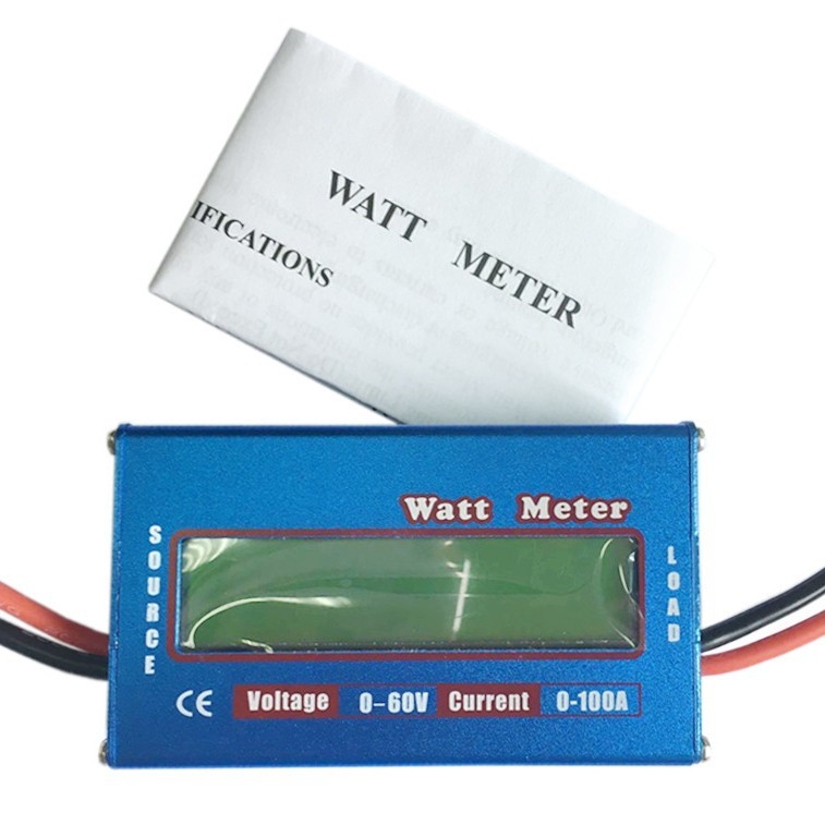 Wattmetar 0-100A, kontinuirani 50A, 0-60V