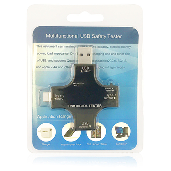 USB-C PD tester i mjerač napona i struje USB (UC96B) s Bluetoothom, raspon 4.5V-5A