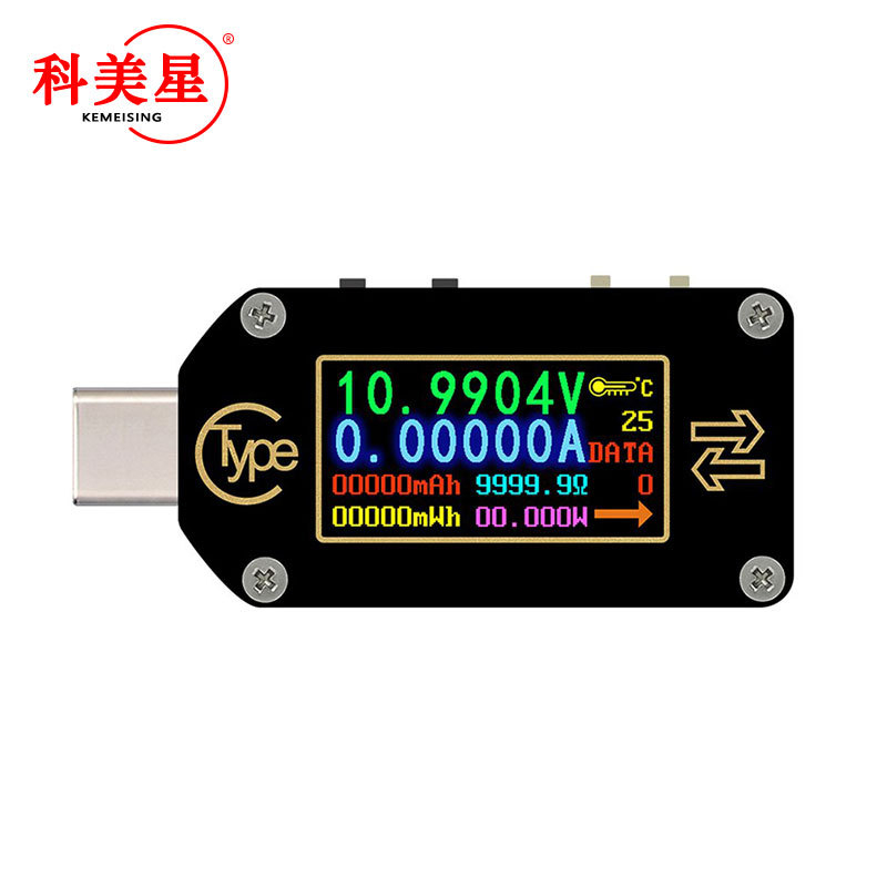 Visoko precizan TC66 PD protokol detektor za brzo punjenje s mjerenjem napona i struje Type-C USB multimetar