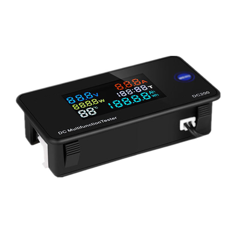 DC digitalni mjerač napona i struje s kolor zaslonom, tester snage 0-200V 0-100A