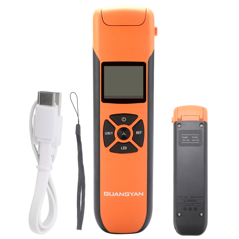 Mini mjerač optičke snage s visokom preciznošću za tester gubitka vlakana, baterijsko napajanje, modeli G1000/G1010/G1050