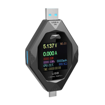 USB tester Type-C PD, DC digitalni voltmetar, ampermetar i mjerač snage