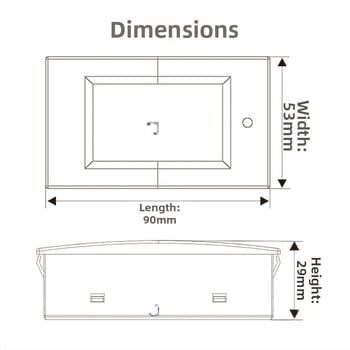 DC измерител на мощност с цифров дисплей, многофункционален монитор за мощност, 100 V, 20 A/50 A/100 A