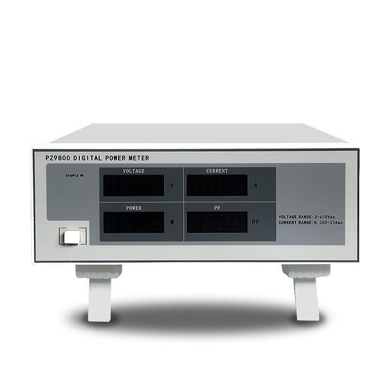 PZ9800 Inteligentni AC jednofazni digitalni mjerni uređaj za električne parametre, 1–600 V, 0.005–20 A
