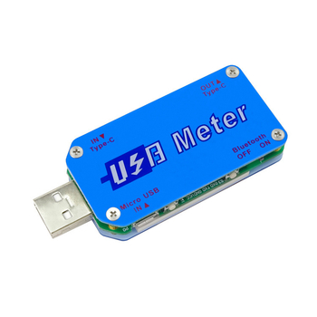 USB-Tester UM25C – feszültség, áramerősség, kapacitás és teljesítmény mérése, Bluetooth alkalmazás