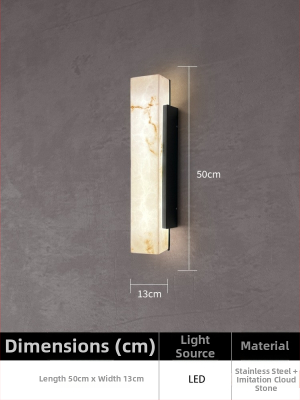 Vanjsko zidno svjetlo za dvorište, moderan minimalistički dizajn, kućište od nehrđajućeg čelika, IP65, 6W, 111–240V, 360° snop, model LZ-105