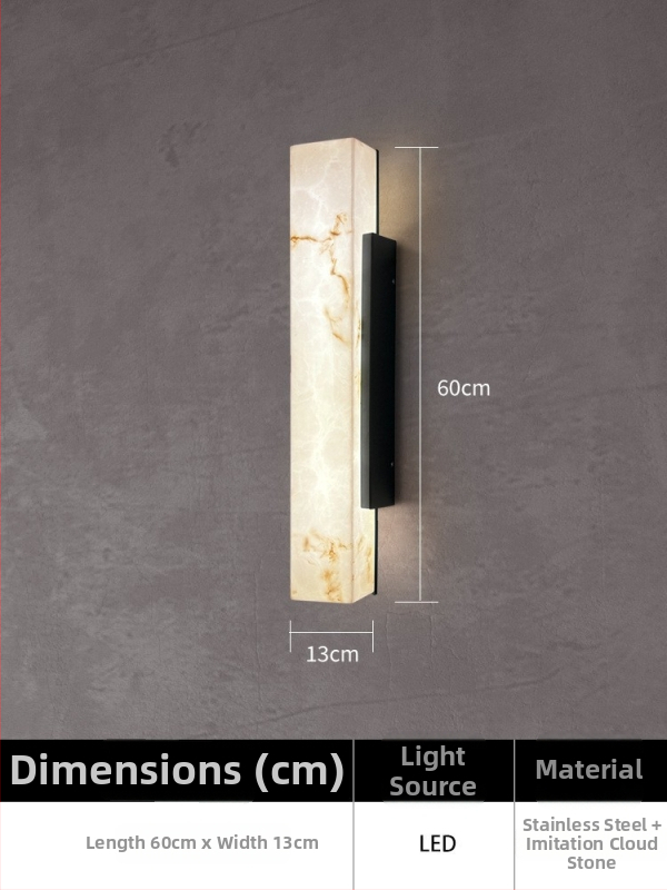 Vanjsko zidno svjetlo za dvorište, moderan minimalistički dizajn, kućište od nehrđajućeg čelika, IP65, 6W, 111–240V, 360° snop, model LZ-105