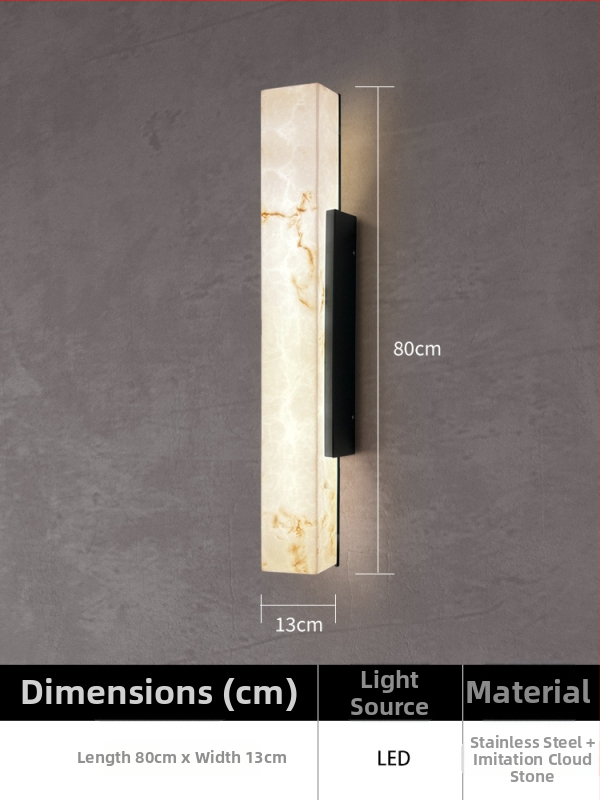 Vanjsko zidno svjetlo za dvorište, moderan minimalistički dizajn, kućište od nehrđajućeg čelika, IP65, 6W, 111–240V, 360° snop, model LZ-105