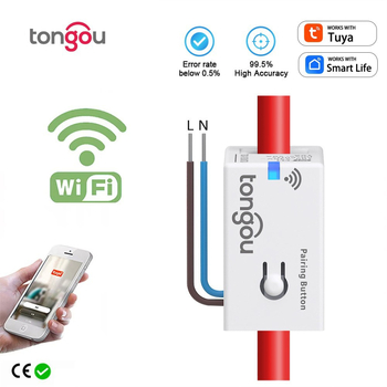 WiFi inteligentni elektromjer za kućanstvo — praćenje struje, napona, snage i potrošnje energije u realnom vremenu