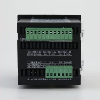 Trifázový digitálny merací prístroj na meranie výkonu, energie a elektrickej veličiny, RS485, prúd a napätie – multifunkčný sieťový prístroj.
