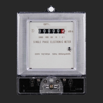 Еднофазен интелигентен електромер за домакинство, електронна версия, експортен тип; произход: Wenzhou, марка: Hualian