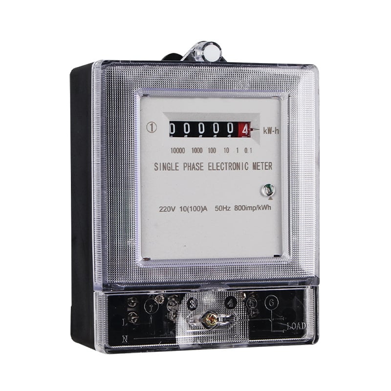 Еднофазен интелигентен електромер за домакинство, електронна версия, експортен тип; произход: Wenzhou, марка: Hualian