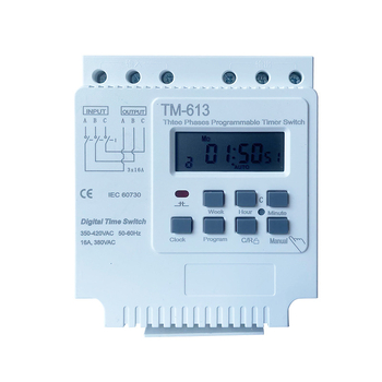 Trofazni vremenski prekidač 380V KG317 TM613, visokog kapaciteta
