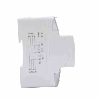 Măsurător inteligent trifazat cu WiFi, monitorizare la distanță, montaj pe șină DIN, afișaj LCD