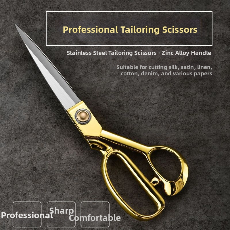 Foarfece croitor pentru țesături, aliaj din oțel inoxidabil, uz casnic