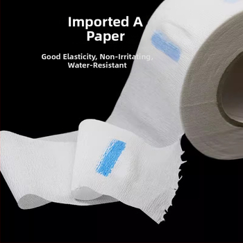 Vienkartinė kaklo popierinė skara kirpykloje, apsaugo kaklą nuo plaukų lūžimo ir nukritusių plaukų