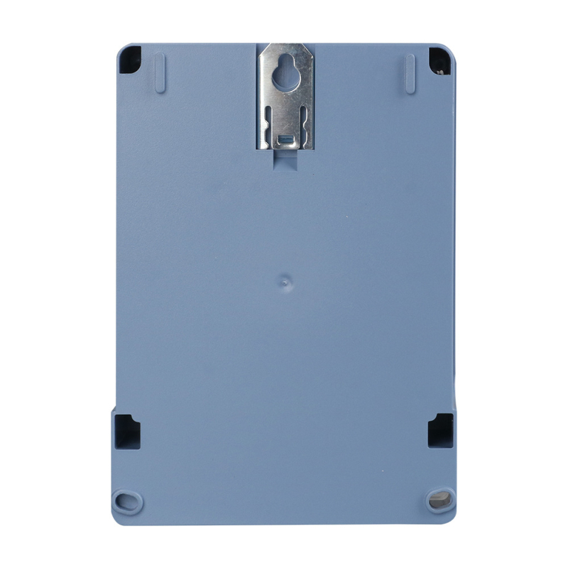 Стенно монтиран еднофазен електромер за енергия с LCD дисплей, 60A, 230V, точност клас 1, 1600 имп./кВтч