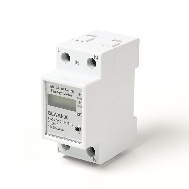 Умен Wi-Fi електромер с дистанционно управление, 220V, многофункционален за домашна употреба