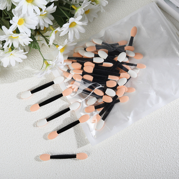 Mayanie egyszer használatos szemhéjfesték stift, 50 darabos készlet szem- és száj ecsettel, nettó tömeg 32,5 g