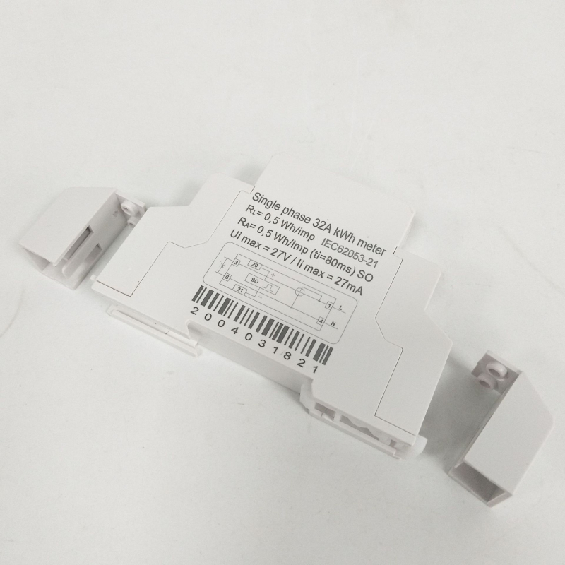 Електрически ват-час измерител, единична фаза, 220V, DIN-rail монтаж, LCD дисплей, модел DDS5188, SUPOELE