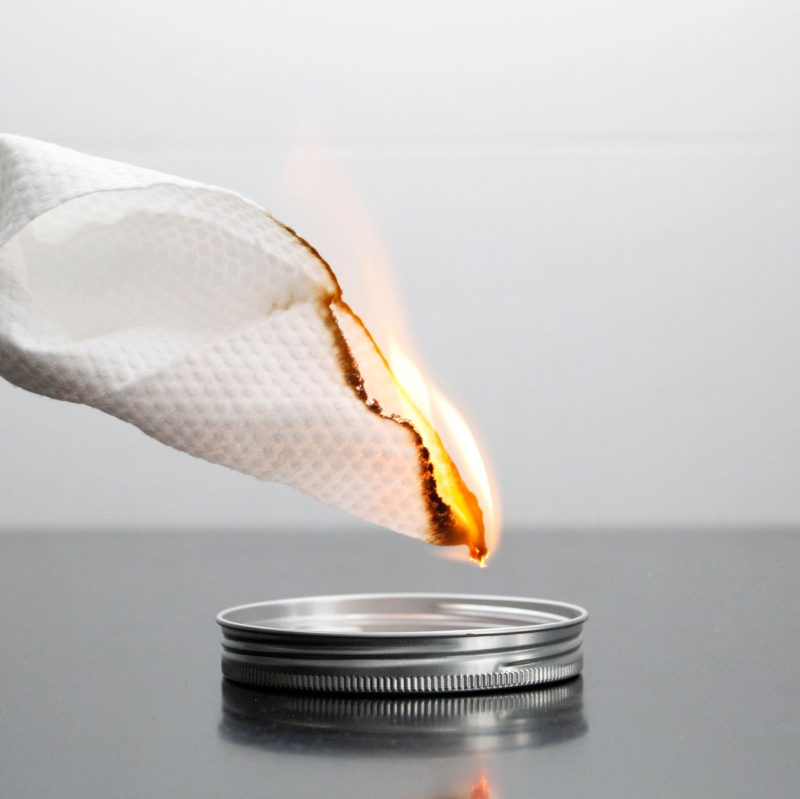 Βαμβακερές πετσέτες καθαρισμού προσώπου μιας χρήσης, παχιές με υφή μαργαριριού, 1 στρώση, 75 τεμάχια, 260 g