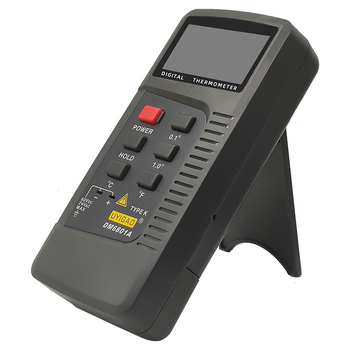 Termometru industrial cu senzor tip K, sondă unică, -50 până la 1500 °C, DM6801A, precizie 0,1 °C (- tip K, senzor unic, interval -50…1500 °C, DM6801A, precizie 0,1 °C)