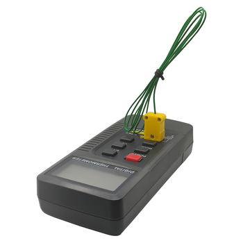 Termometru industrial cu senzor tip K, sondă unică, -50 până la 1500 °C, DM6801A, precizie 0,1 °C (- tip K, senzor unic, interval -50…1500 °C, DM6801A, precizie 0,1 °C)