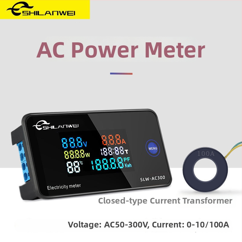 Digitálny AC voltmeter pre domáce použitie, model Digital AC Voltmeter, neimportovaný.