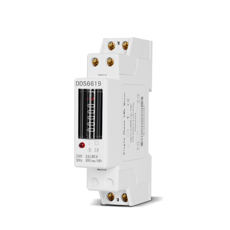 SINOTIMER DDS6619-001 jednofazni električni mjerač, 230V, 30A, 800 imp/kWh