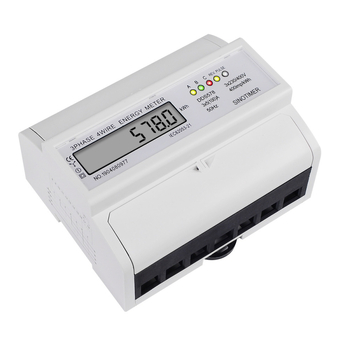 DDS578 Trofazni LCD elektromerni mjerač za DIN šinu, 380V, 5(100)A