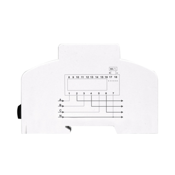 DDS578 Trofazni LCD elektromerni mjerač za DIN šinu, 380V, 5(100)A