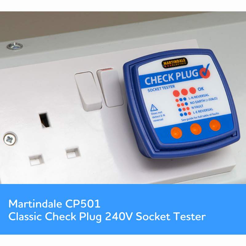Martindale CP501 tester utičnice 13A 200-250V AC CAT II