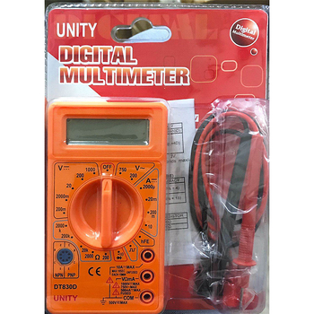 DT-830D digitalni multimetar s buzzerom, kompaktan ručni, LCD zaslon