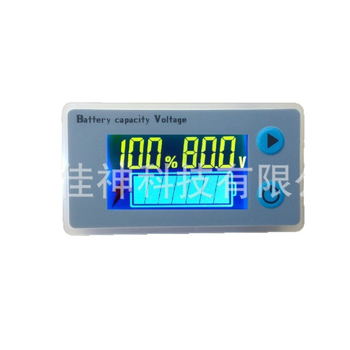 JS-C33 LCD zaslon za mjerenje napona i snage, voltmetar, 12V–72V