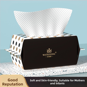 Jednorazová bavlnená utierka na tvár, hrubšia a mäkká, na čistenie a odstraňovanie make-upu