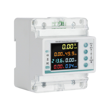 Smart Control 220V contor de energie inteligent cu control de la distanță prin WiFi și protecție la supratensiune/subtensiune, contor preplătit