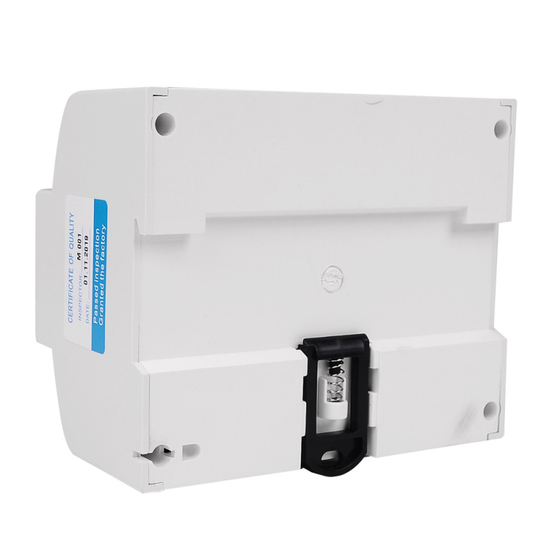 DTS6619-016 contor electronic trifazat cu afișaj LCD, 380V, RS485, montat pe șină DIN