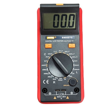BM4070 LCR mjerač — trofunkcijski tester za induktivnost, kapacitet i otpor uz zaštitu od preopterećenja i automatsko isključivanje