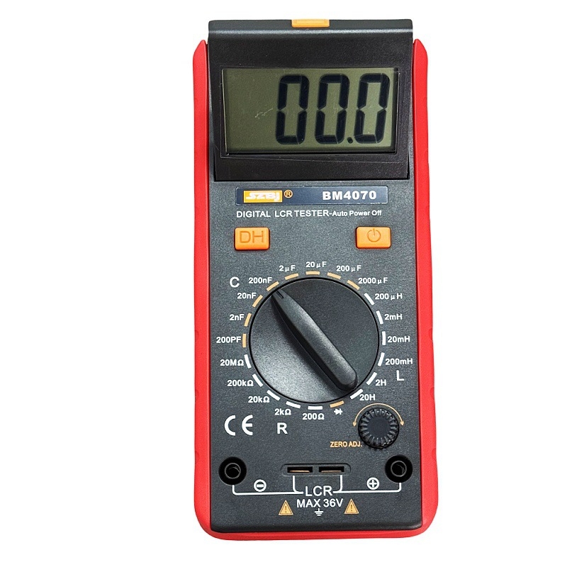 BM4070 LCR mjerač — trofunkcijski tester za induktivnost, kapacitet i otpor uz zaštitu od preopterećenja i automatsko isključivanje