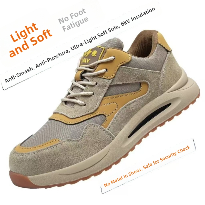 Topánky bezpečnosti pre elektrikárov – protišmykové, odolné voči opotrebeniu, proti nárazu a perforácii, izolované