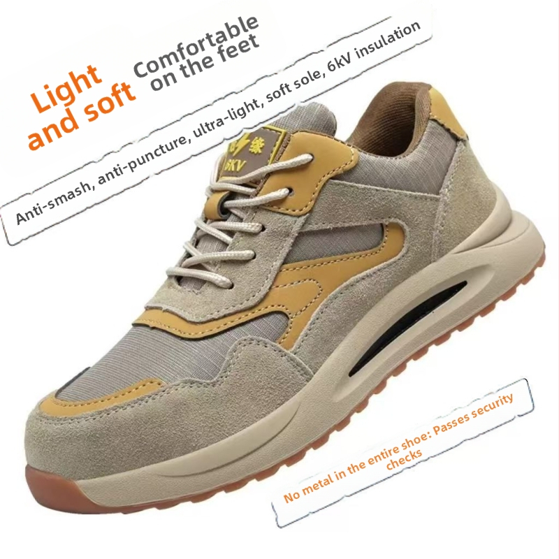 Topánky bezpečnosti pre elektrikárov – protišmykové, odolné voči opotrebeniu, proti nárazu a perforácii, izolované