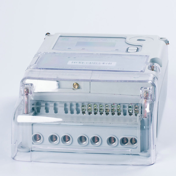 Jiewei contor inteligent trifazat, de la distanță, cu cartelă preplătită pentru locuințe închiriate, afișaj în limba engleză