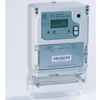 Jiewei contor inteligent trifazat, de la distanță, cu cartelă preplătită pentru locuințe închiriate, afișaj în limba engleză