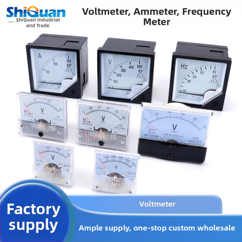 Аналогов мултиметър за бензинов генератор с волтметър и амперметър